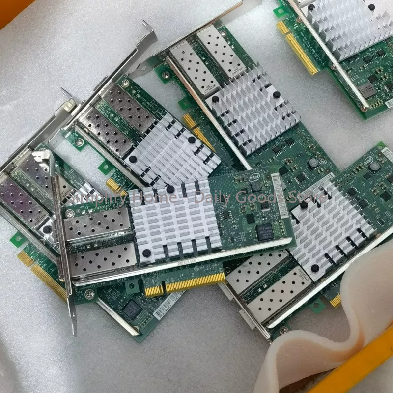 10Gb Sfp+ Pcie Network Card Dual Port - Carte réseau fibre optique 10G PULLED