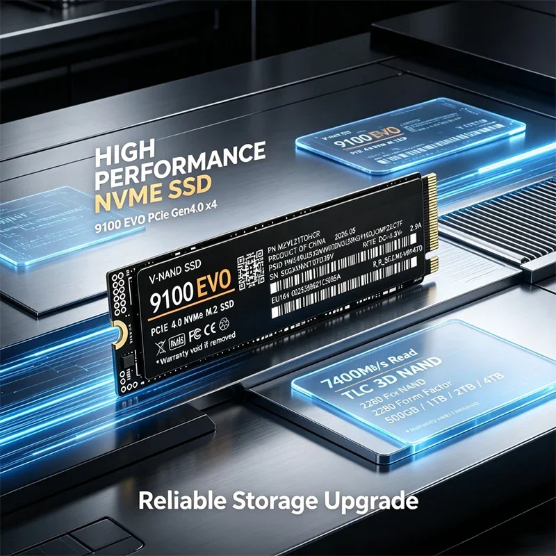 SSD NVMe M.2 Gaming 9100 EVO P - M.2 Nvme 4Tb Pcie 4.0 Ssd avis et prix