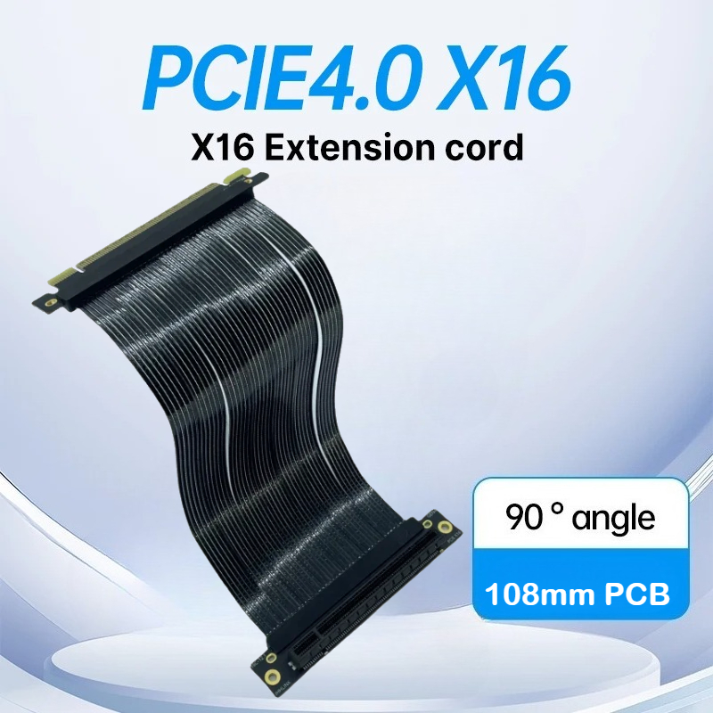 Câble d'extension blindé pour  - Pcie 4.0 X16 Riser Cable 90 Degree avis et prix