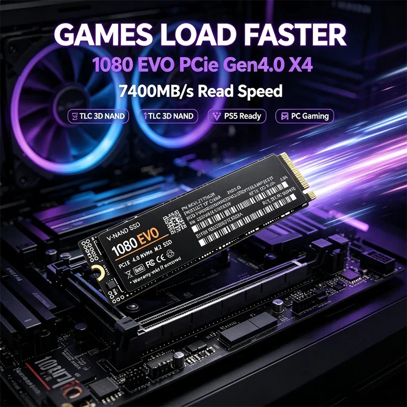 SSD NVMe PCIe 4.0 1080 EVO M.2 - M.2 Nvme 4Tb Pcie 4.0 Ssd avis et prix