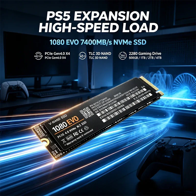 SSD NVMe PCIe 4.0 1080 EVO M.2 - M.2 Nvme 4Tb Pcie 4.0 Ssd avis et prix