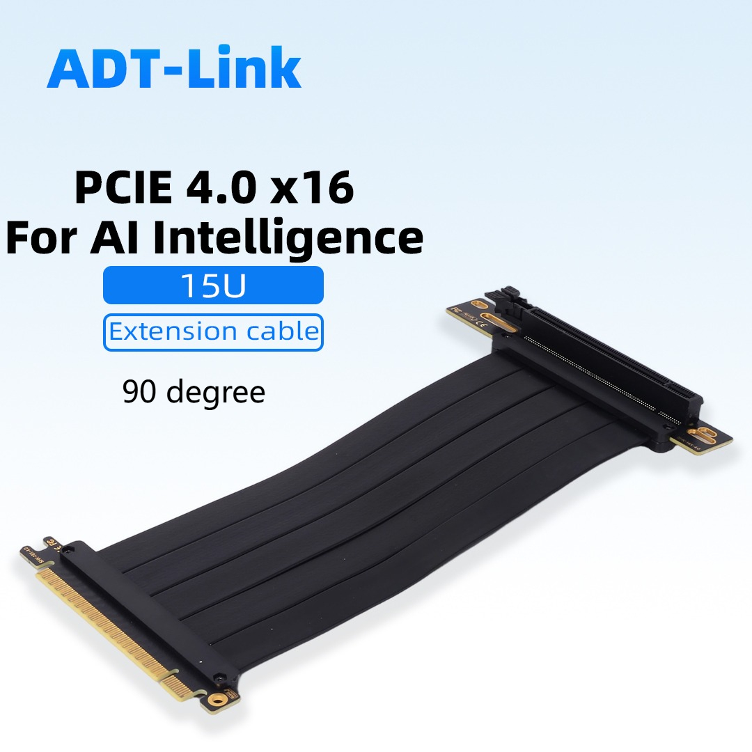 Câble adaptateur d'extension d - Pcie 4.0 X16 Riser Cable 90 Degree avis et prix