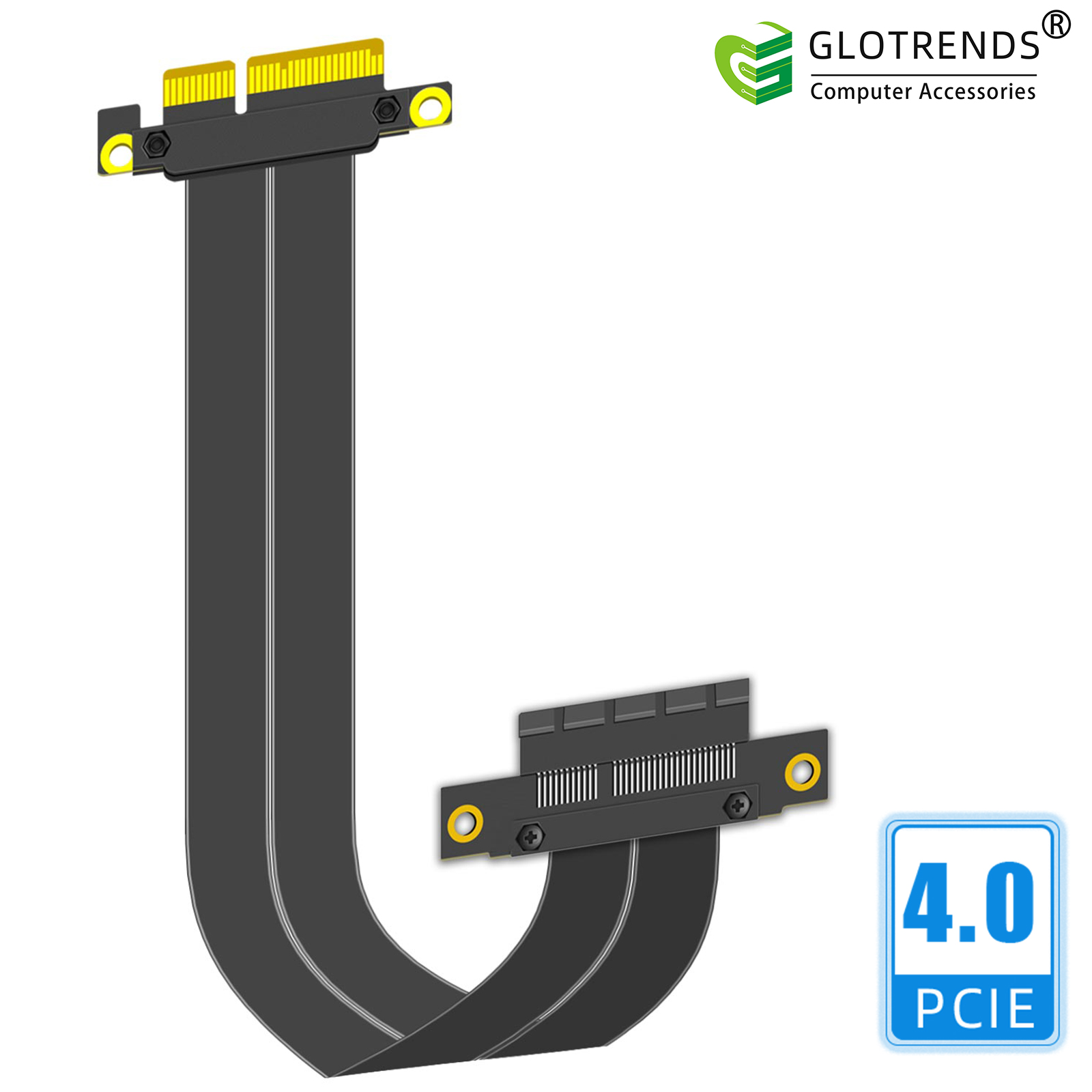 Câble Riser PCIe 4.0 X4, angle - Pcie 4.0 X16 Riser Cable 90 Degree avis et prix
