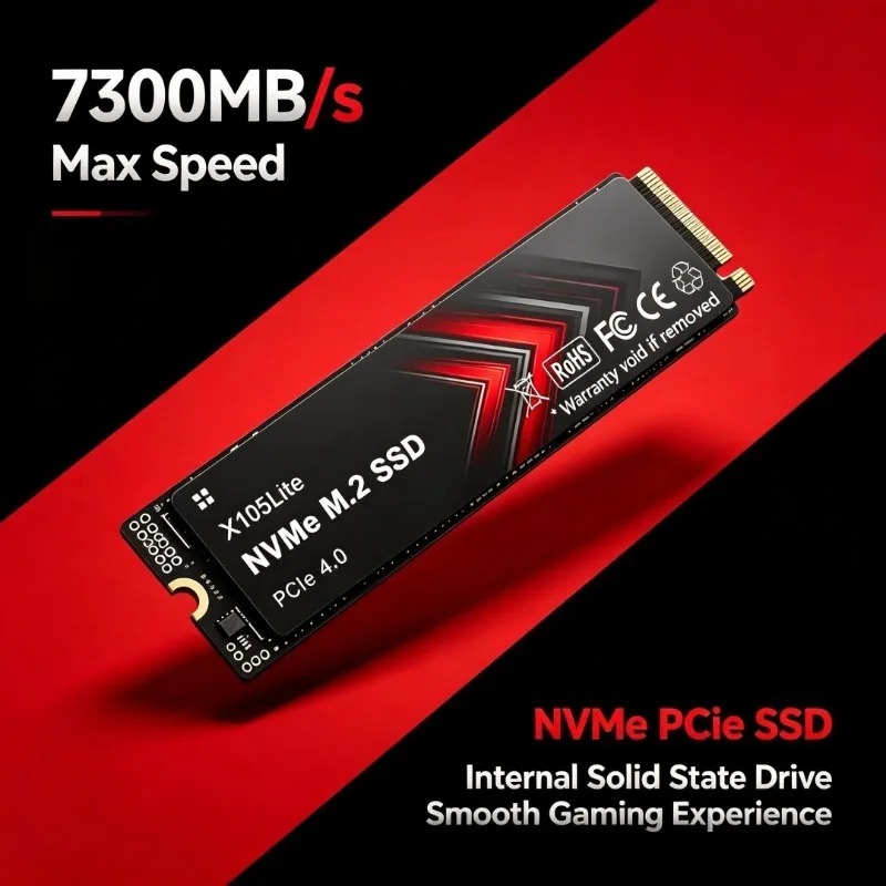 X105Lite M.2 NVMe SSD PCIe 4.0 - M.2 Nvme 4Tb Pcie 4.0 Ssd avis et prix