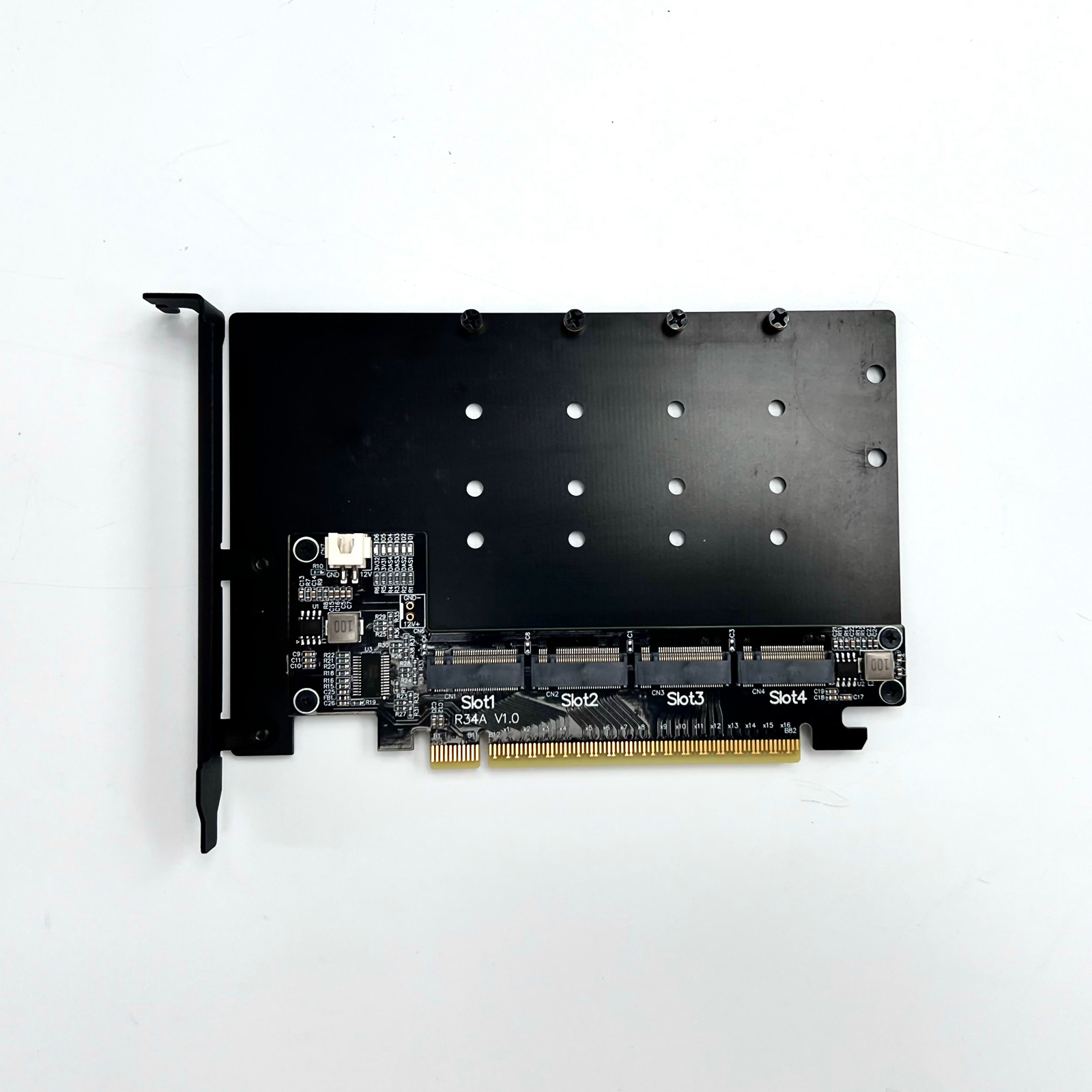 Adaptateur PCIe 5.0 x16 vers Q - Quad M.2 Nvme Pcie Bifurcation Card avis et prix