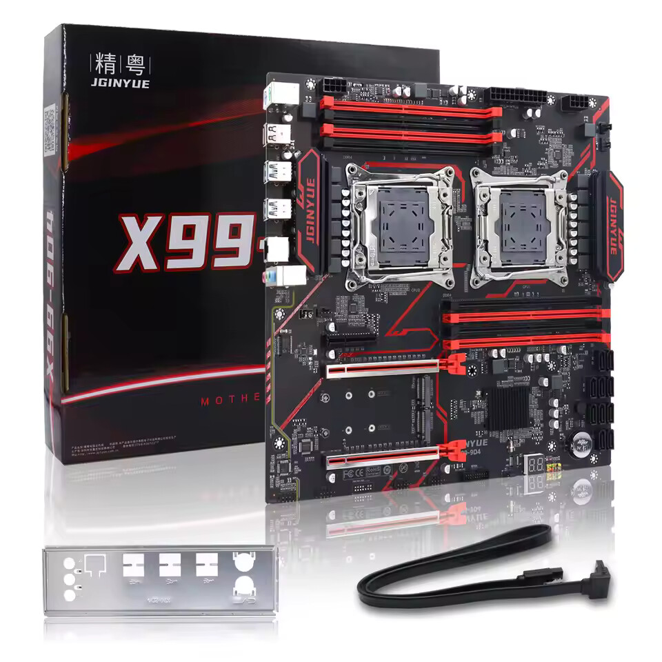 X99 double carte mère CPU LGA  - X99 Dual Cpu Motherboard Combo avis et prix