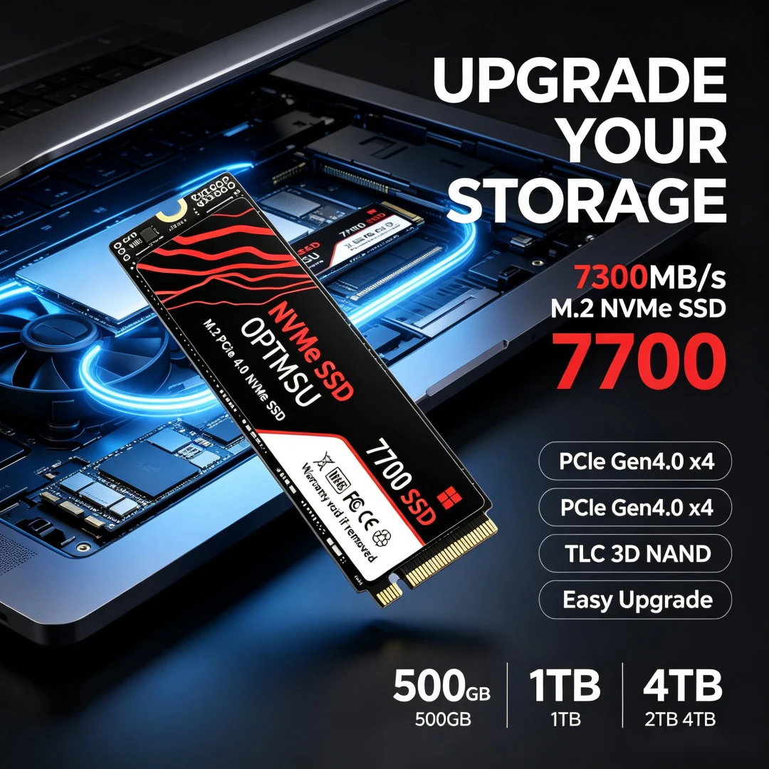 Nouveau SSD interne 7700 M.2 2 - M.2 Nvme 4Tb Pcie 4.0 Ssd avis et prix
