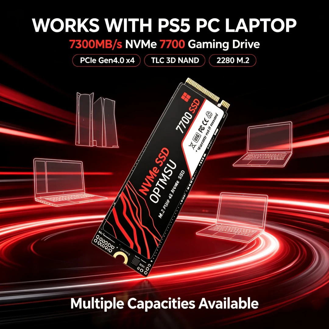 Nouveau SSD interne 7700 M.2 2 - M.2 Nvme 4Tb Pcie 4.0 Ssd avis et prix